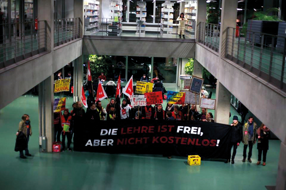 SHK-Streik in Berlin