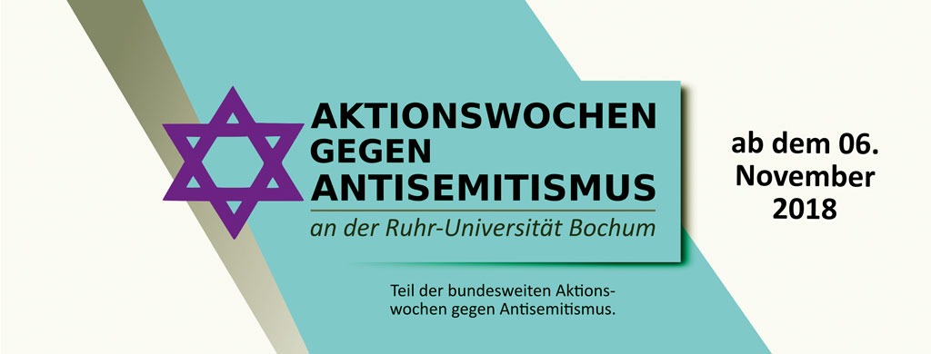 Aktionswochen gegen Antisemitismus an der RUB